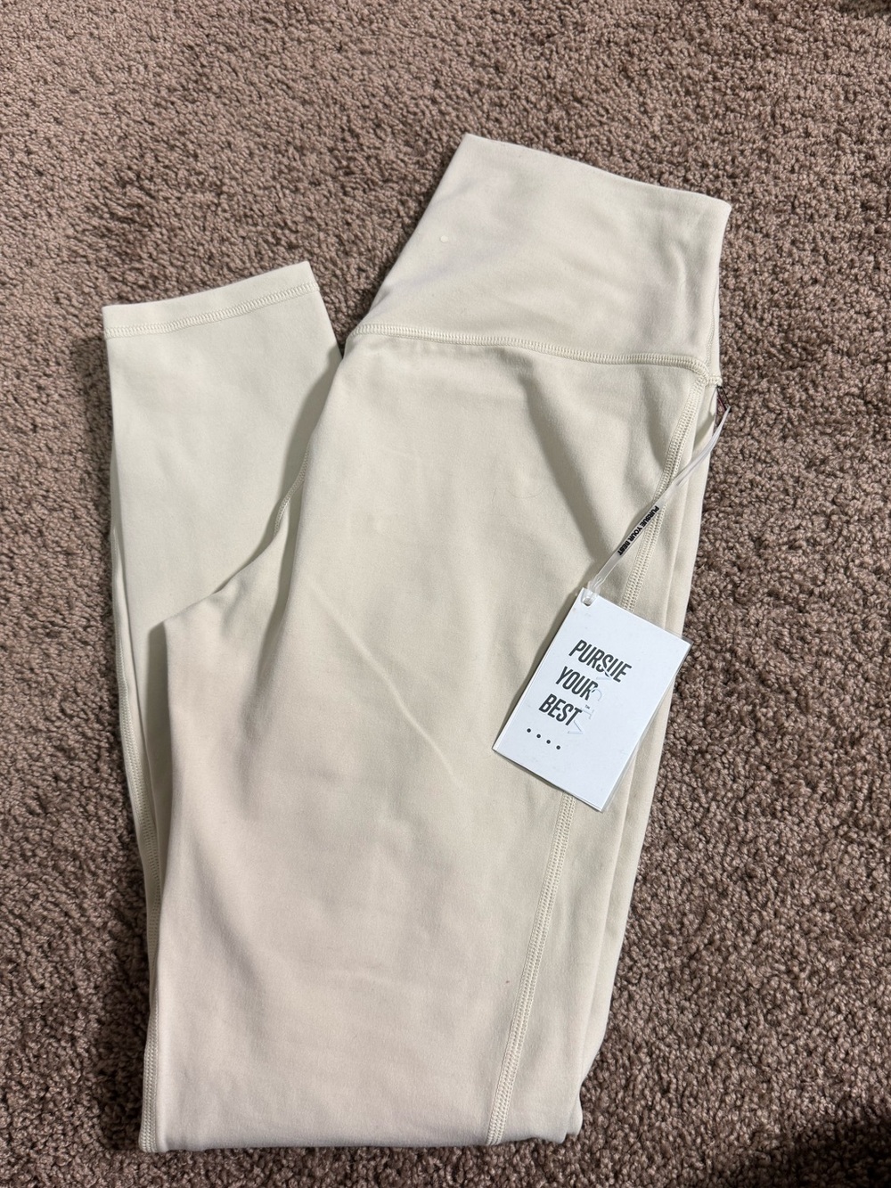 NWT ACTA Stone Medium Leggings